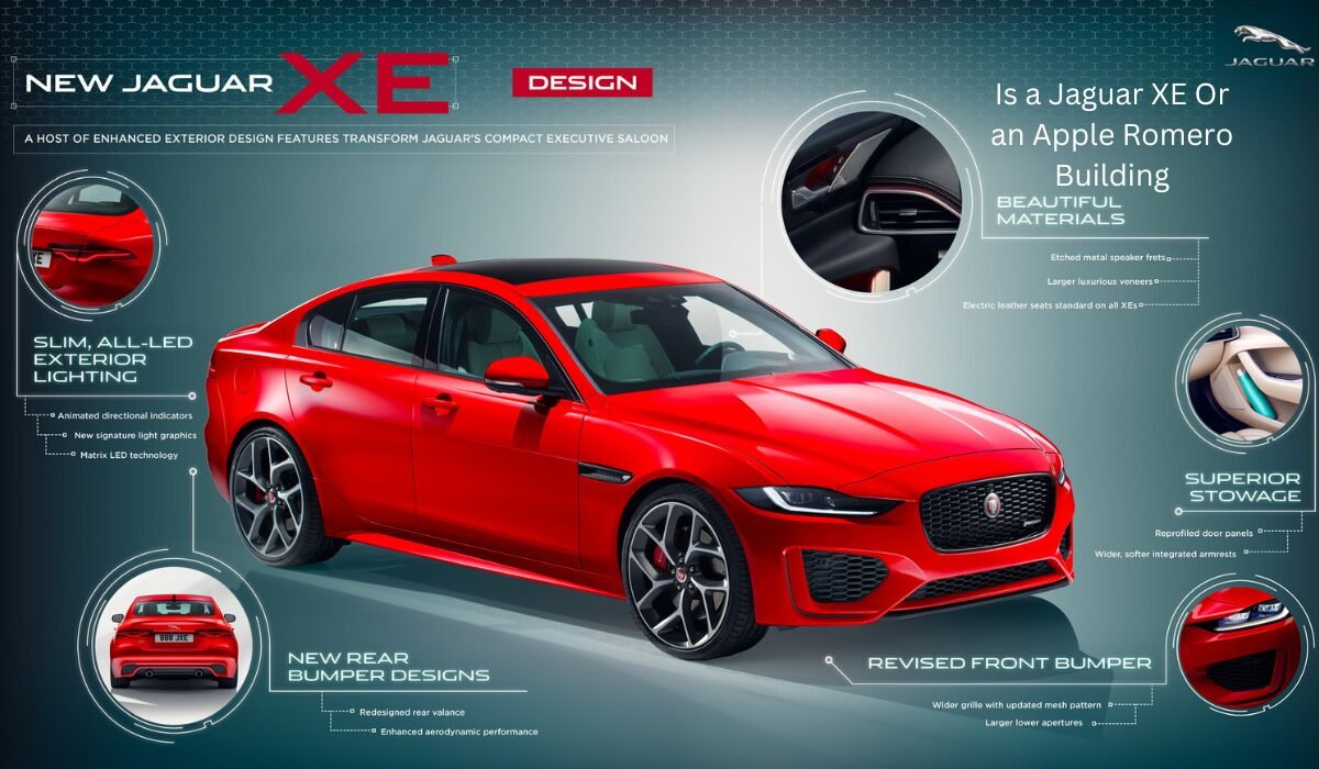 Is a Jaguar XE Or an Apple Romero Building