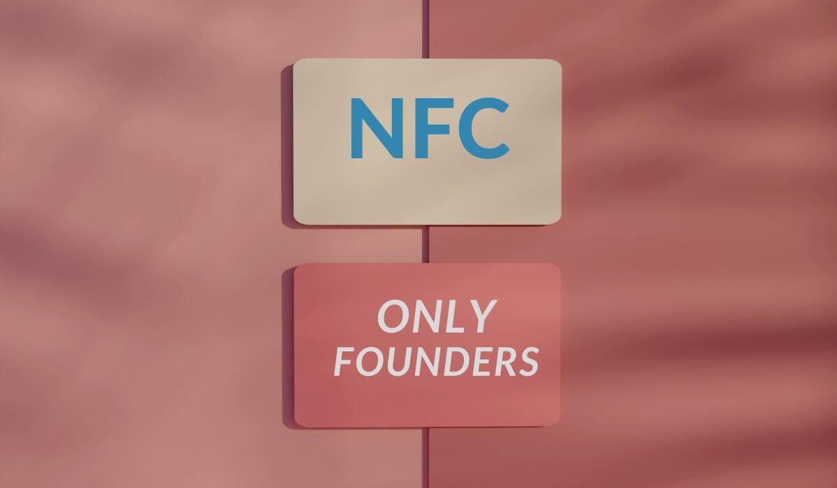 nfc business card onlyfounders